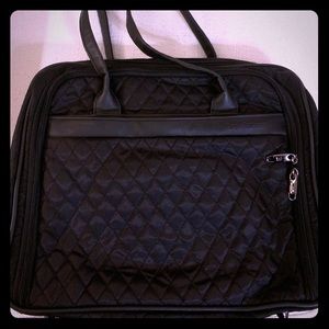 Brookstone Quilted Laptop Bag